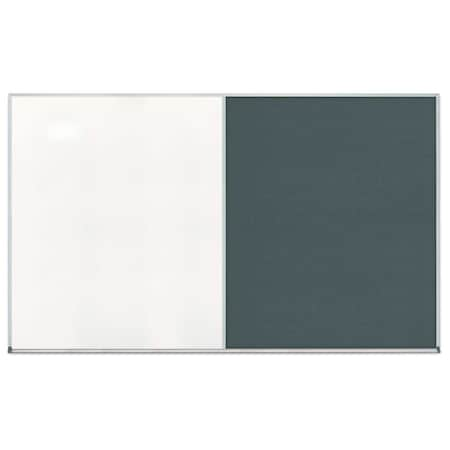 Double Door Radius Corkboard,42x32,Hea, UV70125RC-SATIN-CLOUD